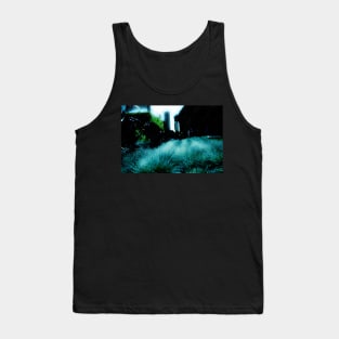 Alien Landscape - Getty Museum Gardens in Los Angeles Tank Top